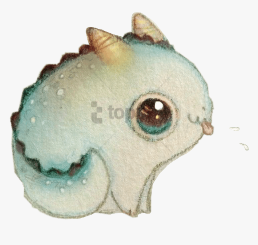 Free Png Dragon Cute Eye Drawings Png Image With Transparent - Cute Dragons To Draw, Png Download, Free Download