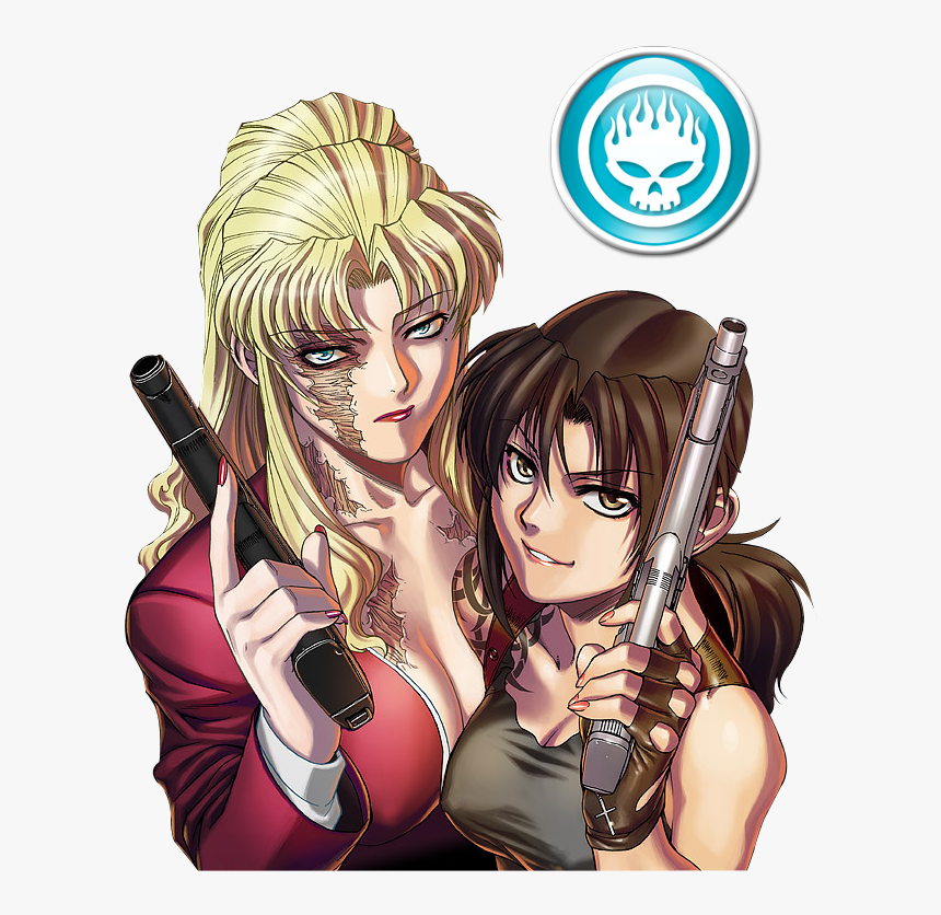 Transparent Black Lagoon Png - Black Lagoon Revy And Balalaika, Png Download, Free Download