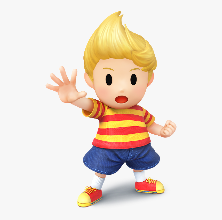 Spiky Hair Clipart - Lucas Super Smash Bros, HD Png Download, Free Download