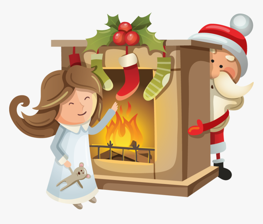 Transparent Christmas Chimney Png - Santa Claus, Png Download, Free Download