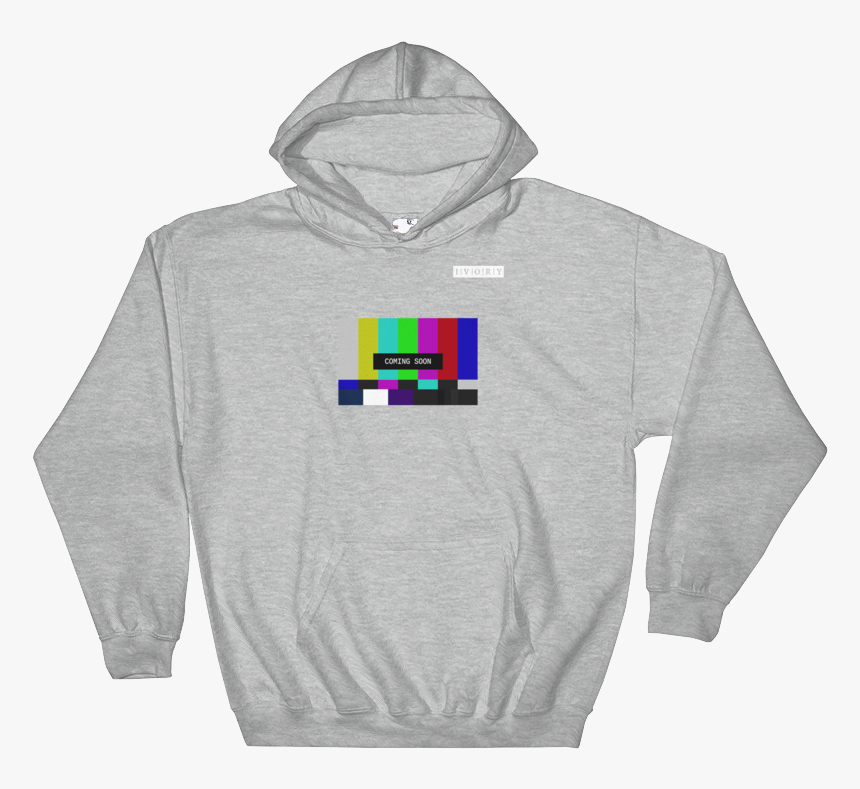 Coming Soon Hoodie - Off White Sweater Gray, HD Png Download, Free Download