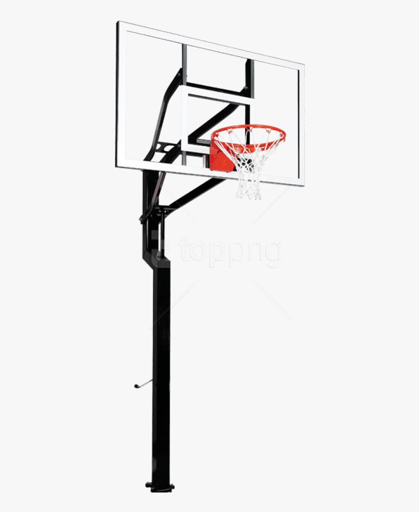 Free Png Nba Basketball Hoop Png Png Image With Transparent - Basketball In The Ground, Png Download, Free Download