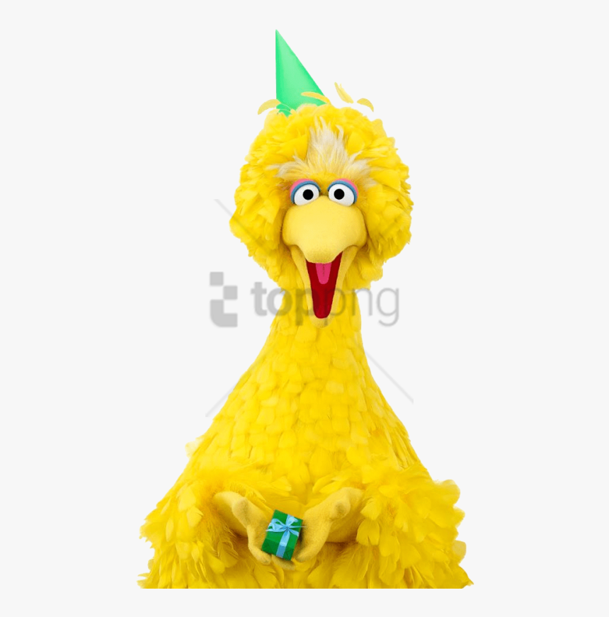 Free Png Big Bird Happy Birthday Png Image With Transparent - Elmo Big Bird Sesame Street, Png Download, Free Download