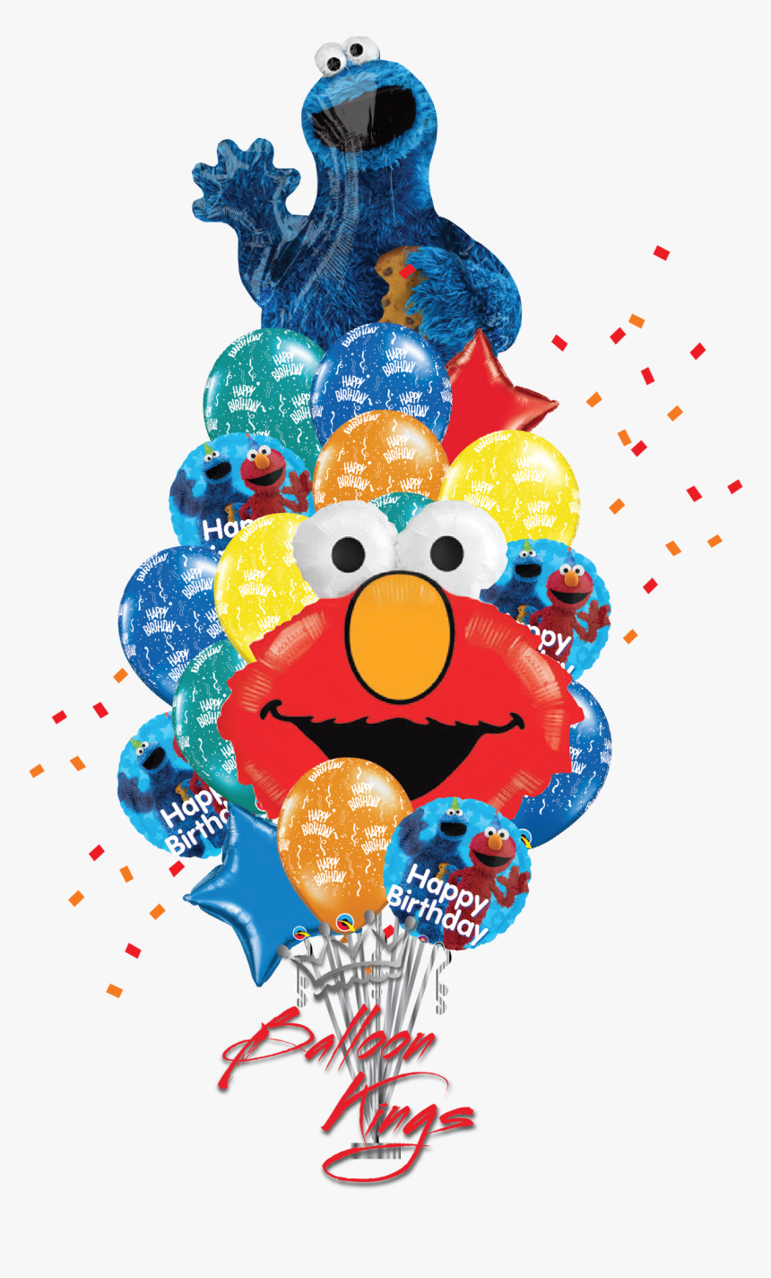 Sesame Street Bouquet - Illustration, HD Png Download, Free Download