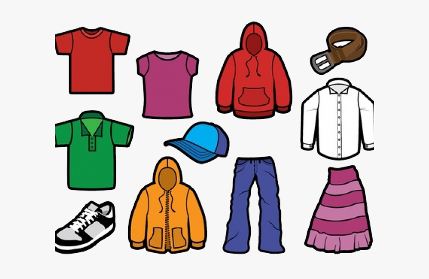 Transparent Folded Clothes Png - Shirt Clothes Learn English, Png Download, Free Download