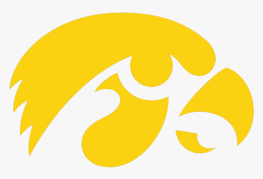 Iowa Hawkeyes Logo Png , Png Download - Iowa Hawkeye, Transparent Png, Free Download