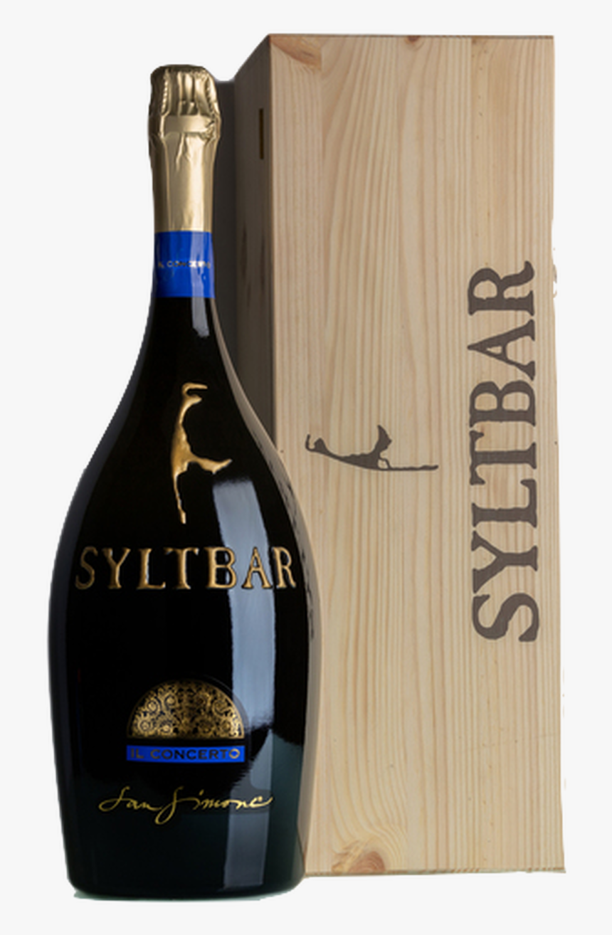 Syltbar Prosecco 3000 Ml Double Magnum In Wood Case - Champagne, HD Png Download, Free Download