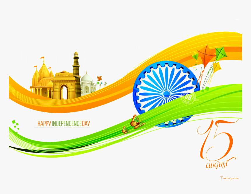 Happy Independence Day 2018 Clipart , Png Download - India Independence Day Clipart, Transparent Png, Free Download