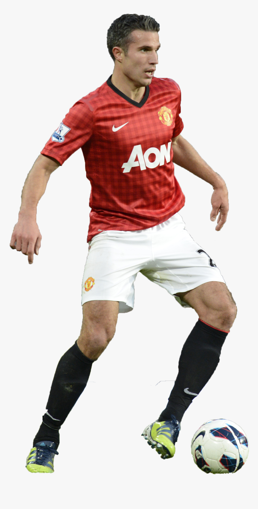 Robin Van Persie Png Man Utd - Cr7 Manchester United Png, Transparent Png, Free Download