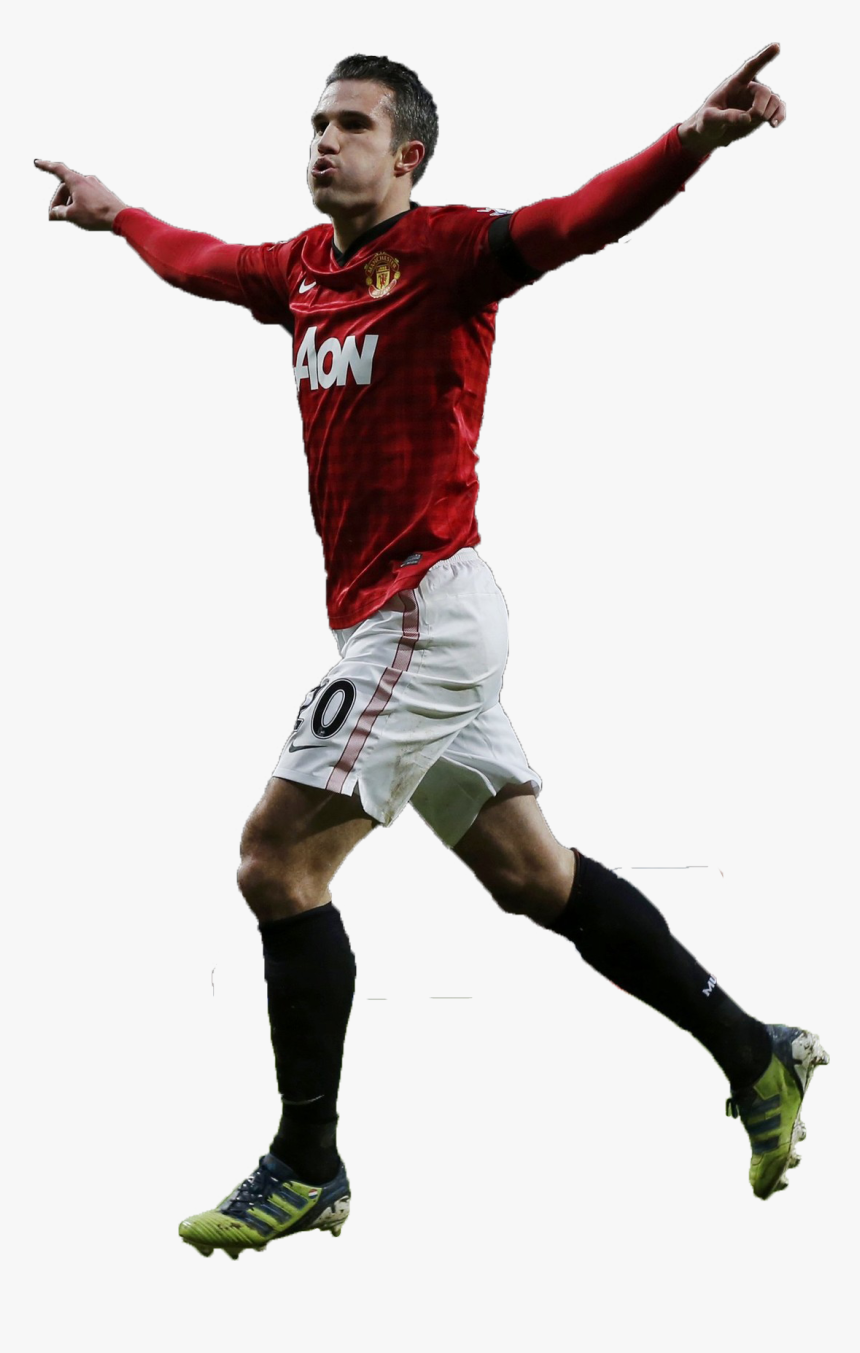 Robin Van Persie Png Man Utd - Kick American Football, Transparent Png, Free Download