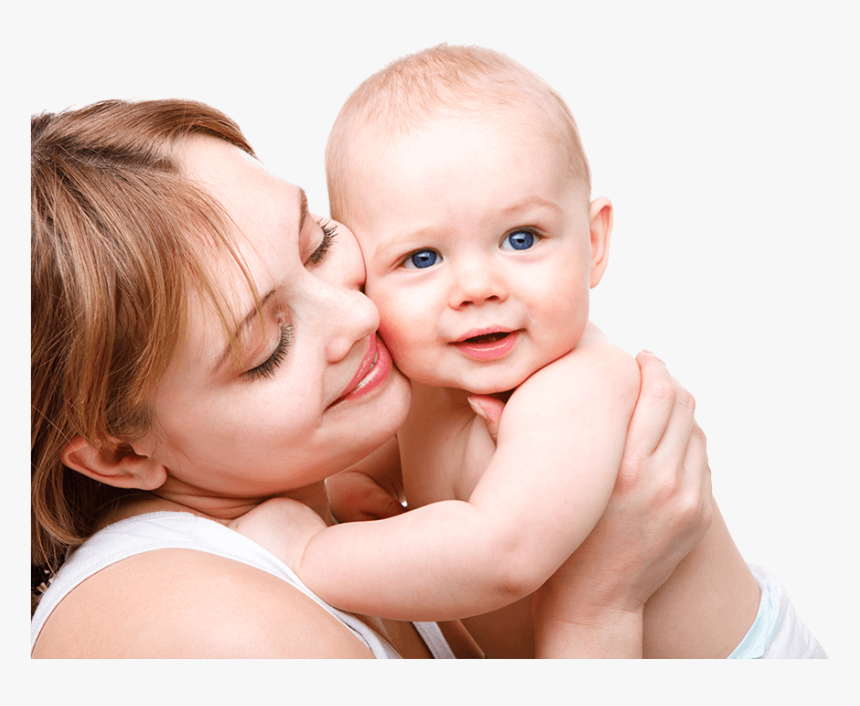Mother And Children Png - Baby And Mother Png, Transparent Png, Free Download