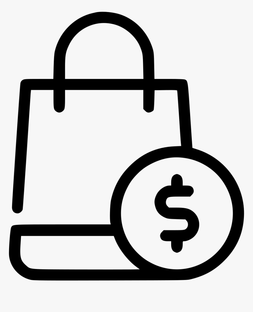 Bag Money Comments - Shopping Bag Icon Instagram, HD Png Download, Free Download