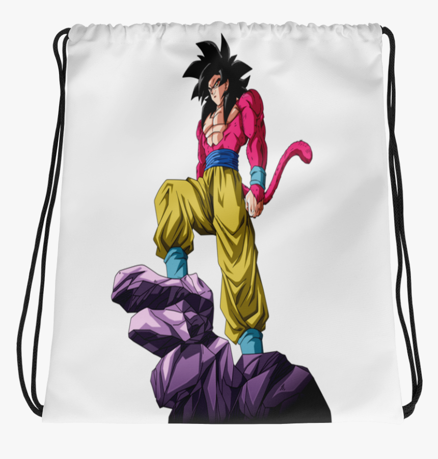 Image Of Super Saiyan 4 Goku Drawstring Bag - Dragon Ball Gt Png, Transparent Png, Free Download