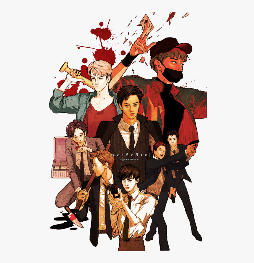 Exo Obsession Art, HD Png Download, Free Download