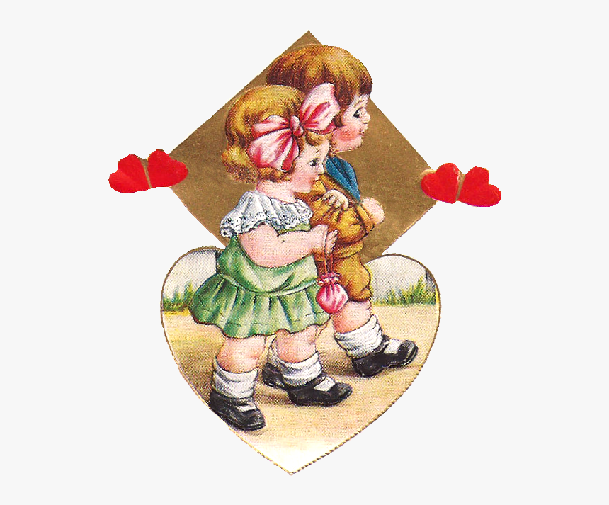 Then, I"ve Given You Digital Valentine Clip Art Of - Valentine Girl, HD Png Download, Free Download