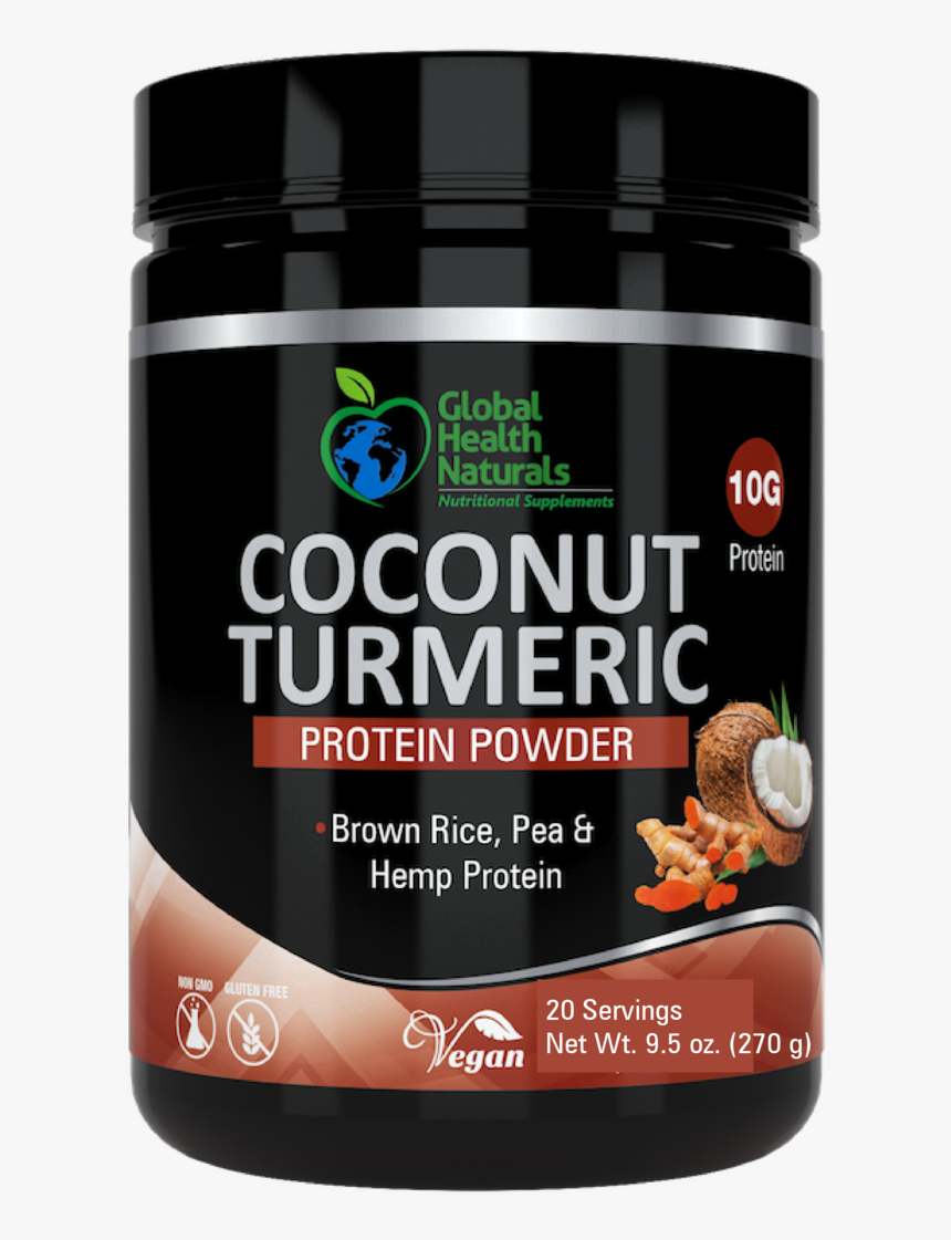 Global Health Naturals Coconut Turmeric, HD Png Download, Free Download