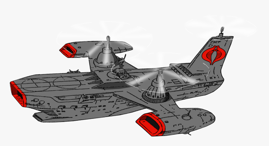 Trawler - Gi Joe Cobra Aircraft Carrier, HD Png Download, Free Download