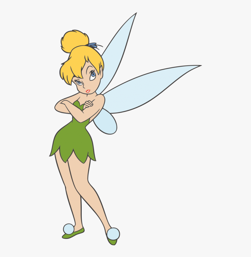 Tinkerbell Outline Png - Tinkerbell Outline, Transparent Png, Free Download