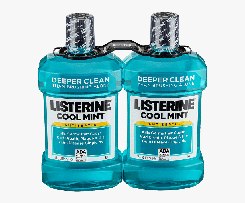 Listerine Cool Mint 1.5 L, HD Png Download, Free Download