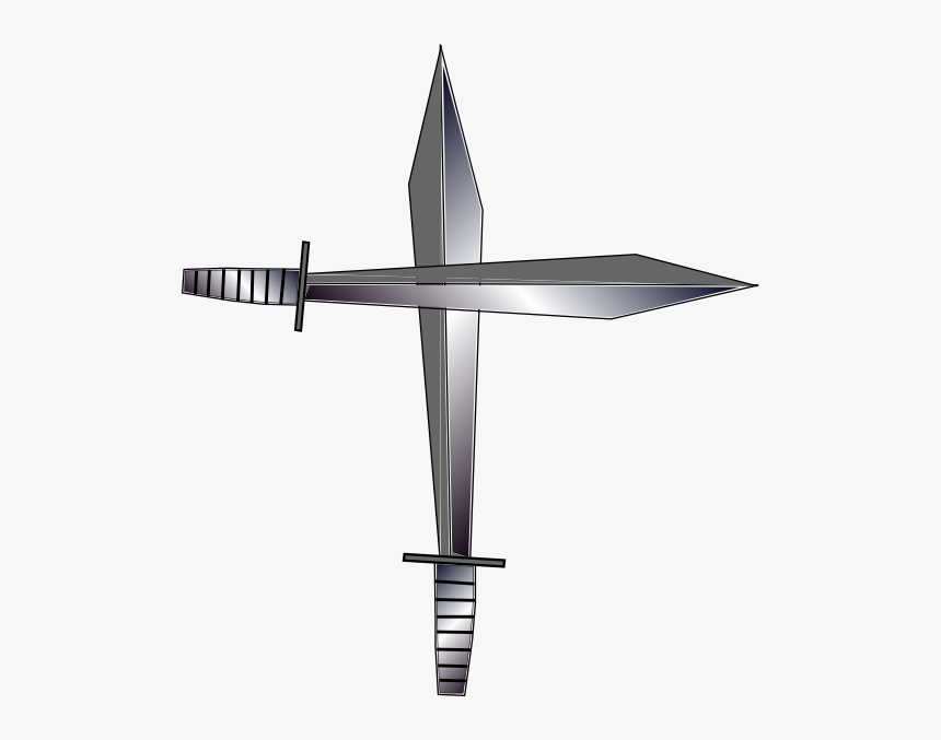 Transparent Sword Cross Png - Sword Clip Art, Png Download, Free Download