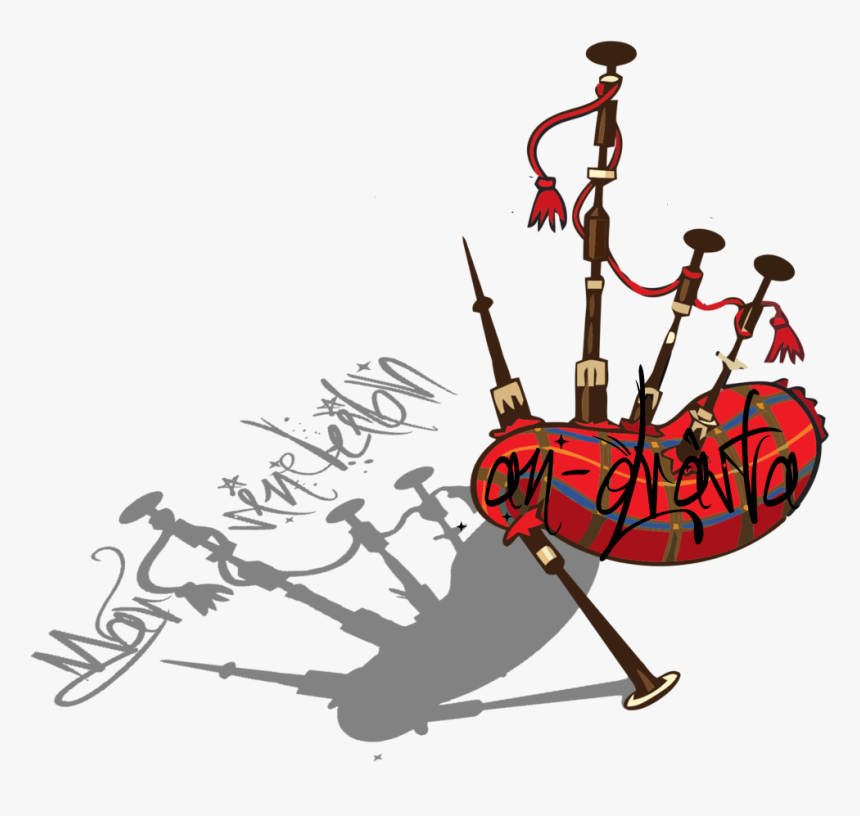 Logo Design By Kronikken For Bagpipe Artist - Cartoon Bagpipes, HD Png Download, Free Download