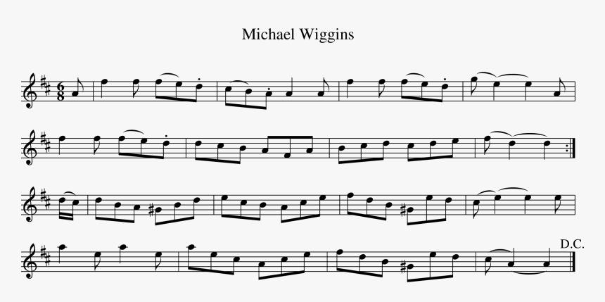 Michael Wiggins M - Mason's Apron Fiddle Sheet Music, HD Png Download, Free Download