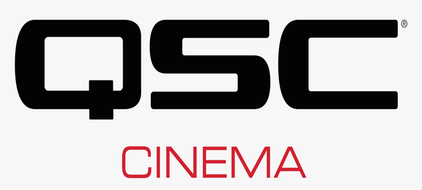 Qsc Cinema Logo, HD Png Download, Free Download