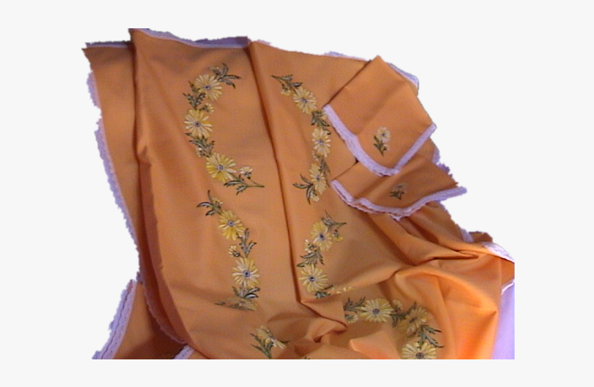 Manteleria Decorada A Mano - Embroidery, HD Png Download, Free Download