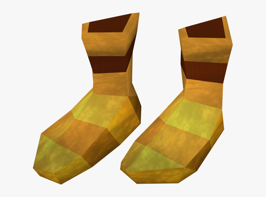 The Runescape Wiki - Rs3 Gold Boots, HD Png Download, Free Download