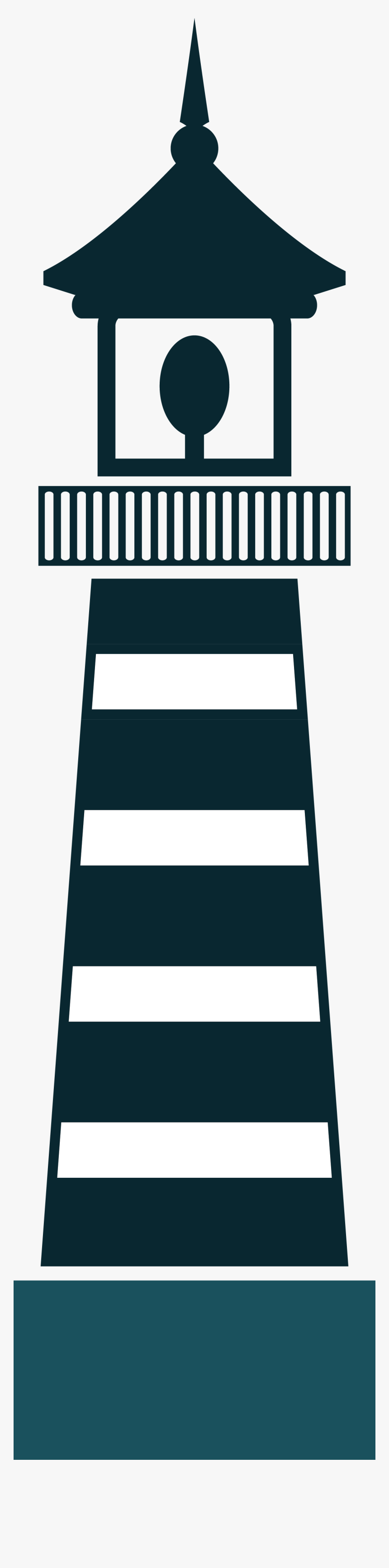 Lighthouse Silhouette Vector Png Download - Stairs, Transparent Png, Free Download