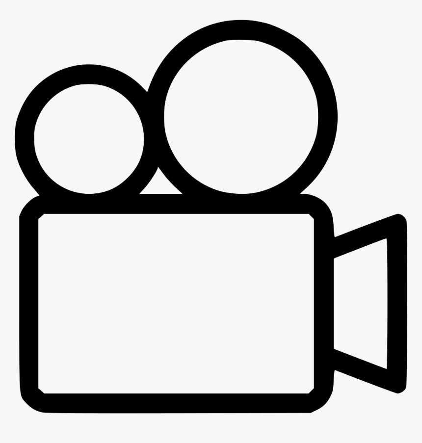 Movie - Video Camera Icon Png, Transparent Png, Free Download