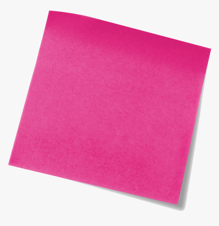 Transparent Post-it Note Png - Construction Paper, Png Download, Free Download