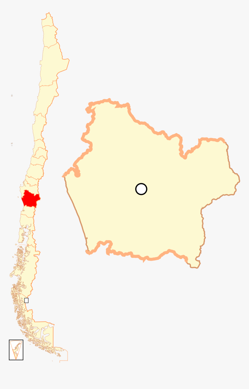 Ubicación Geografica De La Región Del Maule, HD Png Download, Free Download