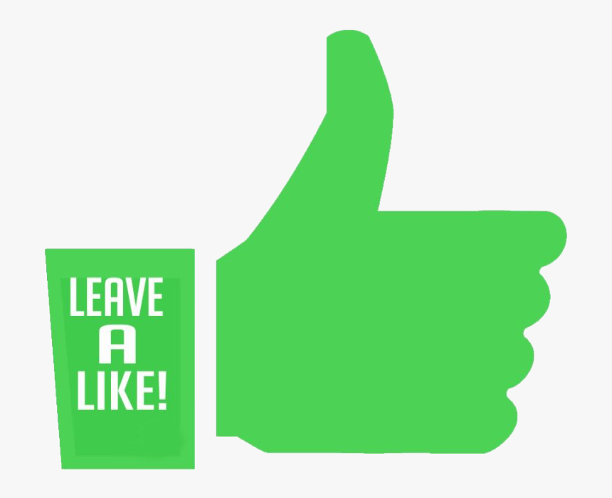 Like Png Clipart - Leave A Like Png, Transparent Png, Free Download