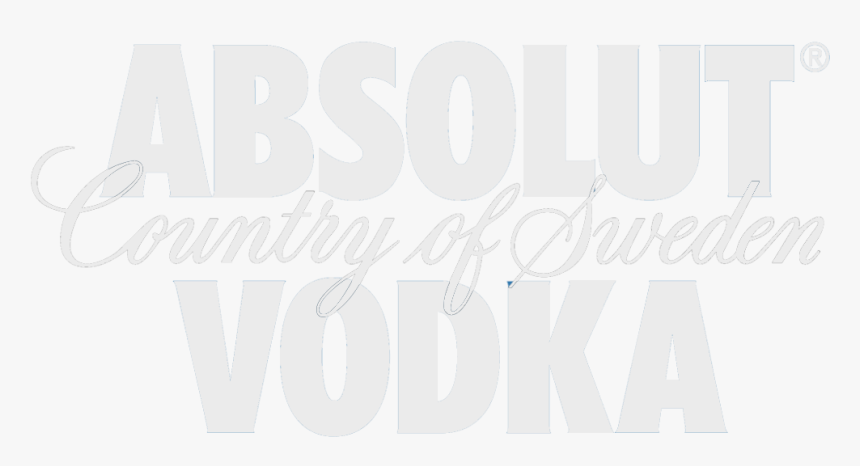 Absolut Vodka Logo White , Png Download - Absolut Vodka, Transparent Png, Free Download