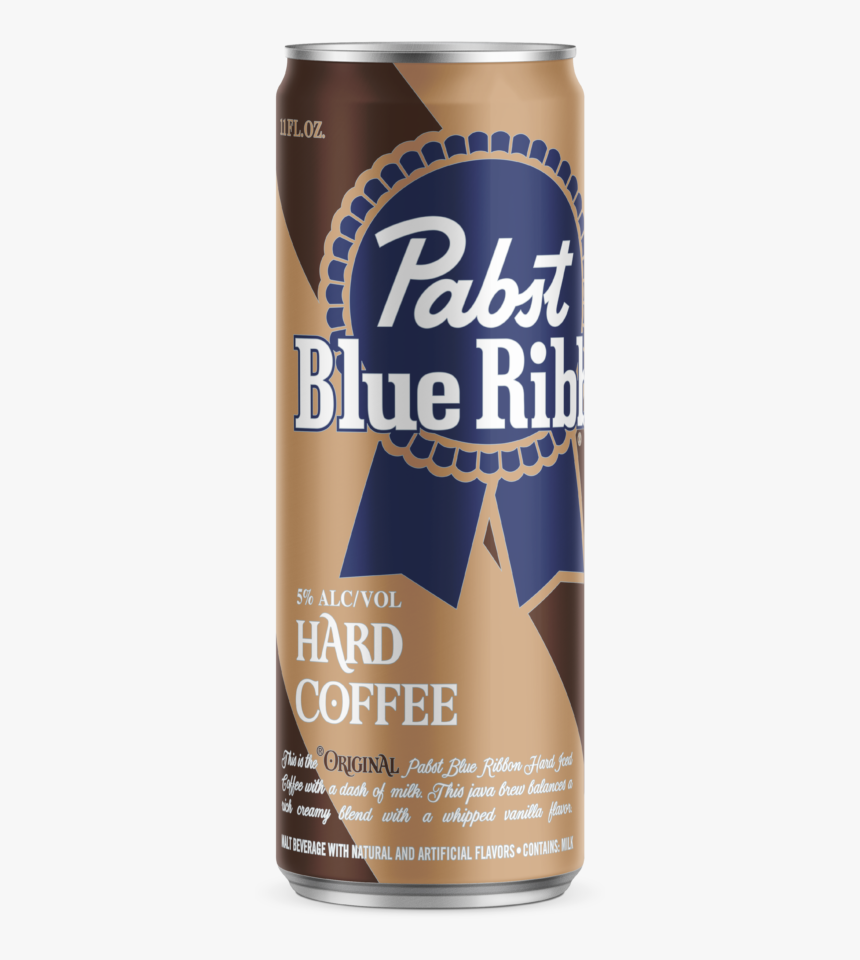 Pbr Coffee Sleek 11oz Can - Pabst Blue Ribbon, HD Png Download, Free Download