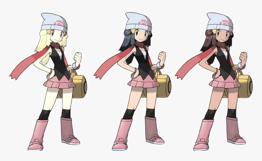 Dawn Pokemon Diamond And Pearl Remake, HD Png Download, Free Download