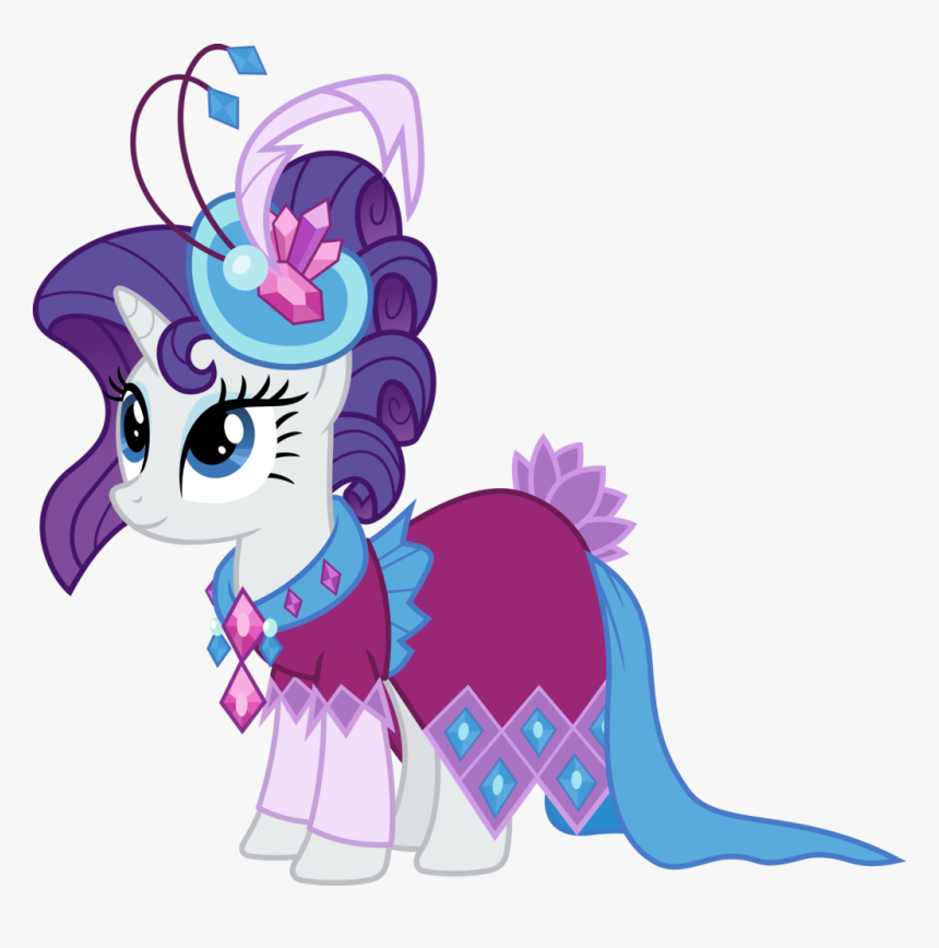 My Little Pony Rarity Dress - My Little Pony Rarity Gala, HD Png Download, Free Download