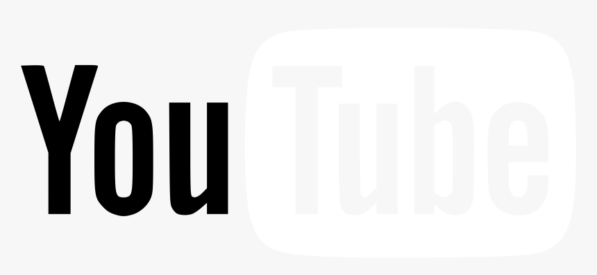 White Youtube Logo Png, Transparent Png, Free Download