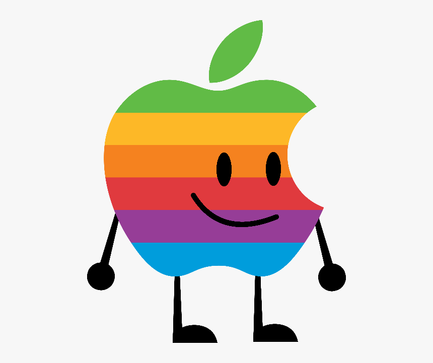 Rainbow Apple Logo Oc, HD Png Download, Free Download