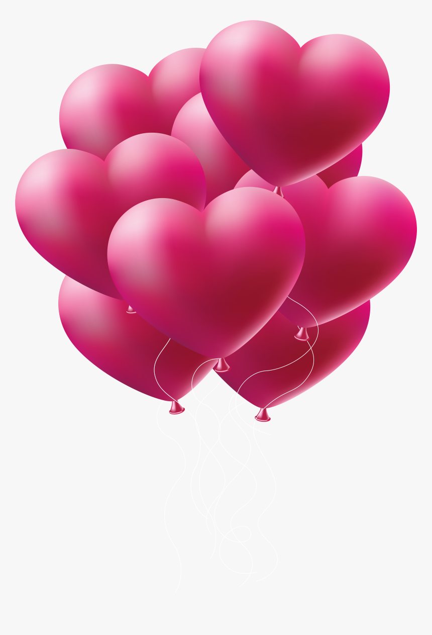 Heart Balloon Png , Png Download, Transparent Png, Free Download