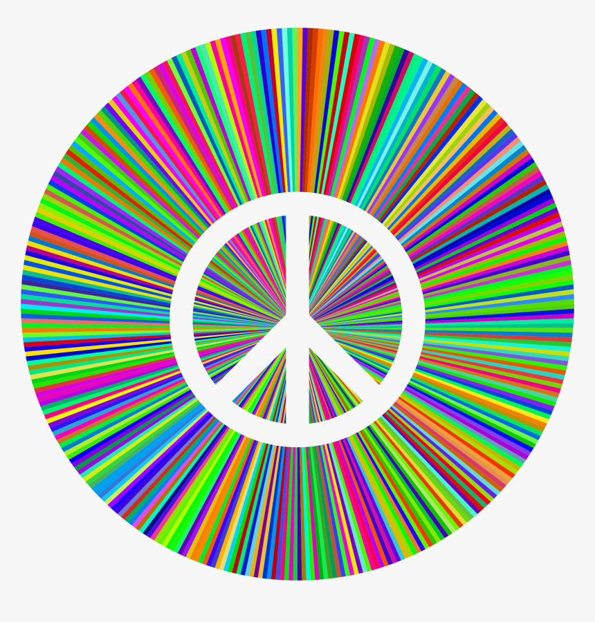 Prismatic Peace Halo Clip Arts, HD Png Download, Free Download