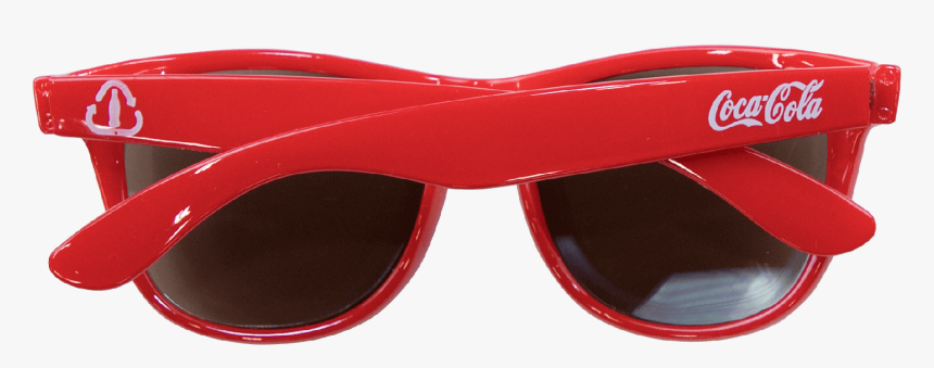 Coca-cola Recycled Bottle Script Sunglasses Red, HD Png Download, Free Download