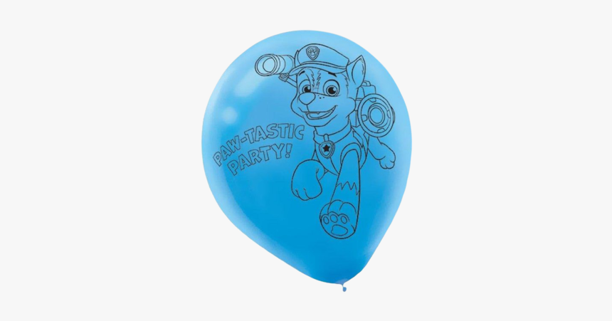 Paw Patrol Printed Latex Balloons, HD Png Download, Free Download