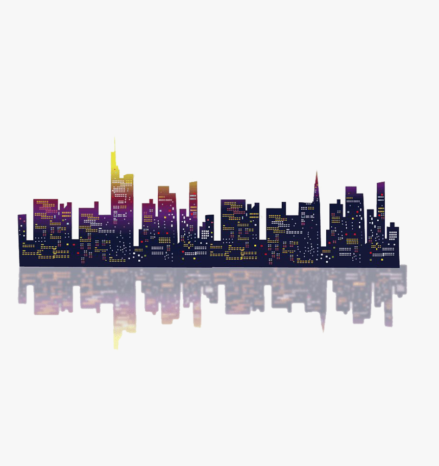 Pretty Night City Png Image, Transparent Png, Free Download