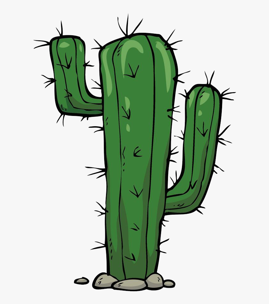 Funny Cactus Png Clipart Background, Transparent Png, Free Download