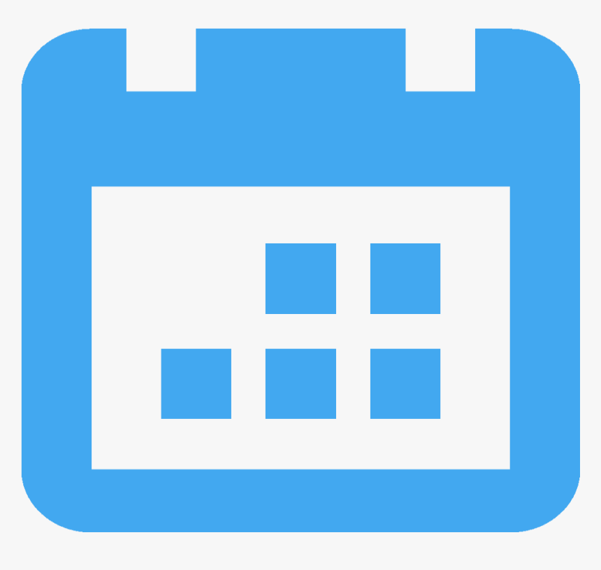 Blue Calendar Icon Png, Transparent Png, Free Download