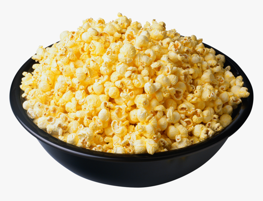 Bowl Of Popcorn Png, Transparent Png, Free Download