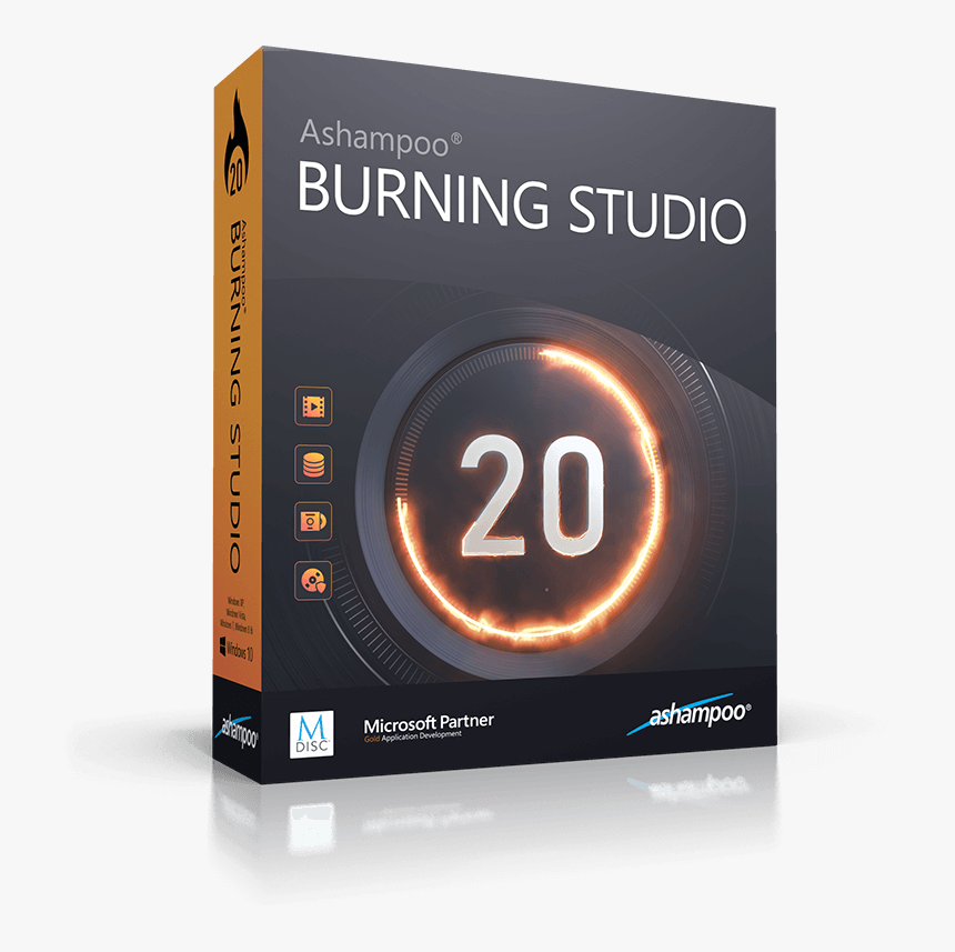 Ashampoo Burning Studio Crack, HD Png Download, Free Download