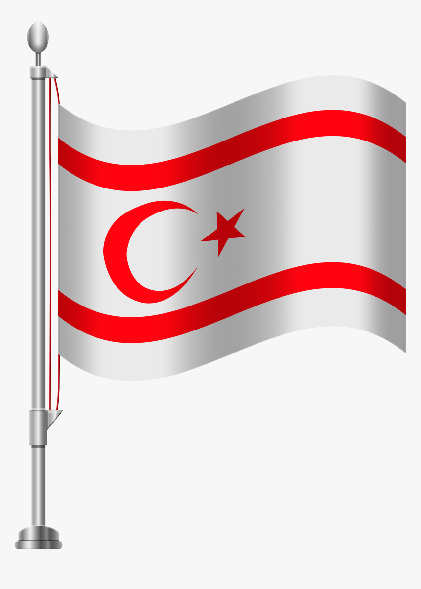 Northern Cyprus Flag Png Clip Art, Transparent Png, Free Download